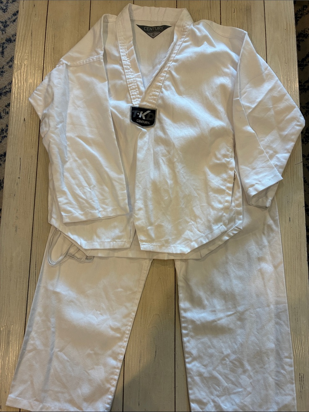 Kids White Taekwondo/karate Uniform - TKD Gi